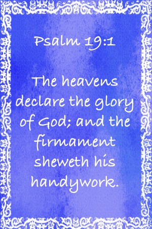 Psalm 19 1 10BL